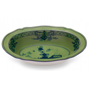 Ginori Oriente Italiano Malachite Oval Bowl - 9.75"